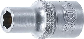 Douille pour clé, six pans | 6,3 mm (1/4") | 5 mm