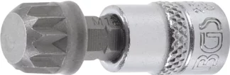 Douille à embouts | 6,3 mm (1/4") | denture multiple intérieure (pour XZN) M12