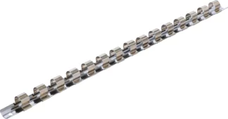 Rail pour douilles 15 clips | 12,5 mm (1/2")