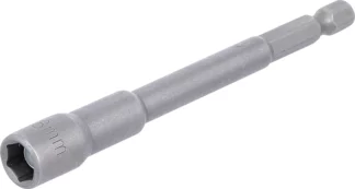 Douille à choc, six pans, extra longue | pour perceuses | 6,3 mm (1/4") | 8 mm