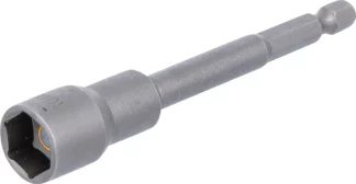 Douille à choc, six pans, extra longue | pour perceuses | 6,3 mm (1/4") | 13 mm