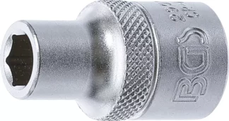 Douille pour clé, six pans | 12,5 mm (1/2") | 9 mm