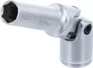 Douille articulée de bougie hexagonales | 10 mm (3/8") | 10 mm
