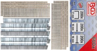 Assortiment agrafes, boulons et clous | 600 pièces