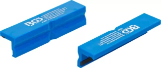 Mors de protection pour étau | matière plastique | largeur 125 mm | 2 pièces