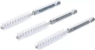 Brosse plate Nylon | 10 mm | 6,3 mm (1/4") | 3 pièces