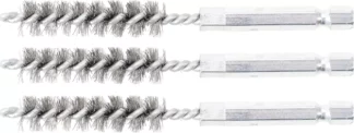 Brosse en acier | 11 mm | 6,3 mm (1/4") | 3 pièces