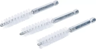 Brosse plate Nylon | 12 mm | 6,3 mm (1/4") | 3 pièces