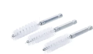 Brosse plate Nylon | 14 mm | 6,3 mm (1/4") | 3 pièces