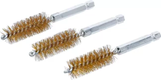 Brosse en laiton | 15 mm | 6,3 mm (1/4") | 3 pièces