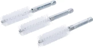 Brosse plate Nylon | 15 mm | 6,3 mm (1/4") | 3 pièces