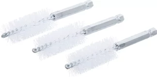 Brosse plate Nylon | 18 mm | 6,3 mm (1/4") | 3 pièces