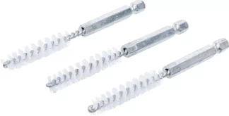 Brosse plate Nylon | 9 mm | 6,3 mm (1/4") | 3 pièces