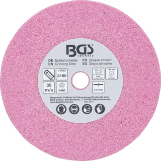 Disque abrasif | pour art. 3180 | Ø 100 x 3,2 x 10 mm