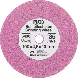 Disque abrasif | pour art. 3180 | Ø 100 x 4,5 x 10 mm
