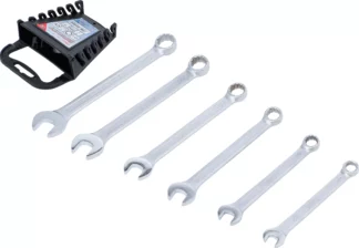 Jeu de clés mixtes | en pouce | 3/8" - 11/16" | 6 pièces