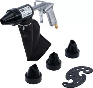 Pistolet de sablage à air comprimé avec accessoires