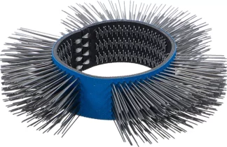 Brosse à fil d'acier ronde | droite | Ø 103 x 23 x 0,5 mm
