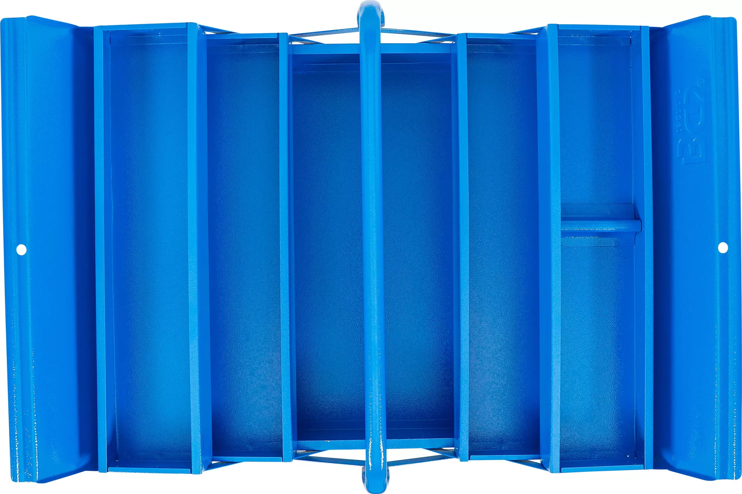 Caisse á outils métallique | vide | 420 x 200 x 200 mm | 5 compartiments – Image 4
