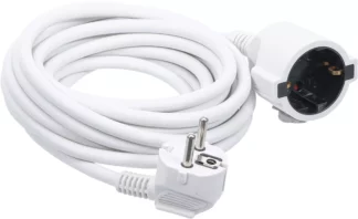 Câble de rallonge | 5 m | 3 x 1,5 mm² | IP 20