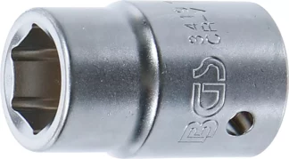 Douille pour clé, six pans | 20 mm (3/4") | 19 mm
