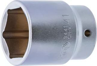 Douille pour clé, six pans | 20 mm (3/4") | 41 mm
