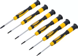 Jeu de tournevis de précision | profil T (pour Torx) | 6 pièces