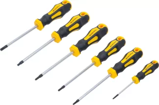Jeu de tournevis | profil en T (pour Torx) T10 - T30 | 6 pièces