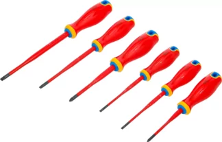 Jeu de tournevis VDE | pointe extra fine | 6 pcs.