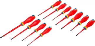 Jeu de tournevis VDE | pointe extra fine | 11 pcs.
