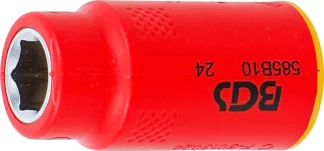 Douille pour clé VDE, six pans | 10 mm (3/8") | 10 mm