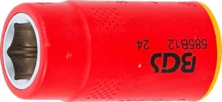 Douille pour clé VDE, six pans | 10 mm (3/8") | 12 mm
