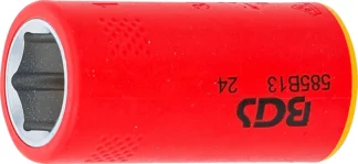 Douille pour clé VDE, six pans | 10 mm (3/8") | 13 mm