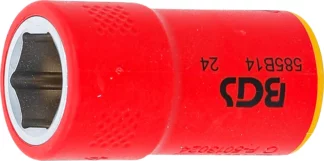 Douille pour clé VDE, six pans | 10 mm (3/8") | 14 mm
