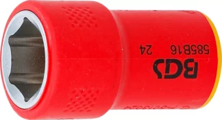 Douille pour clé VDE, six pans | 10 mm (3/8") | 16 mm