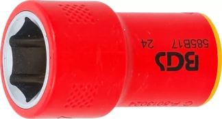 Douille pour clé VDE, six pans | 10 mm (3/8") | 17 mm