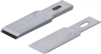 Lames de grattoir de rechange pour art. 364 | 0,6 x 12 mm | 5 pièces
