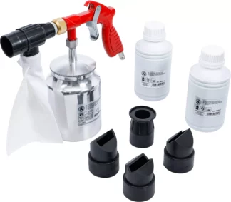 Pistolet pneumatique de sablage y compris accessoires