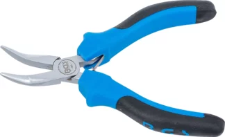 Pince becs fins électronique | coudée | 138 mm