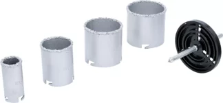 Jeu de scies cloche de forage | 33 - 73 mm | 6 pièces