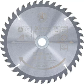 Lame de scie circulaire en métal dur | Ø 180 x 30 x 2,5 mm | 40 dents