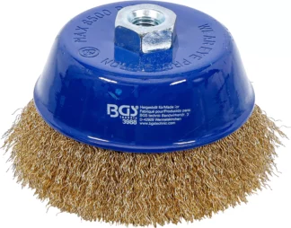 Brosse ronde | réception M14 x 2,0 | Ø 125 x 75 mm