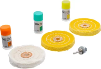 Kit de polissage pour métal dur | 7 pièces