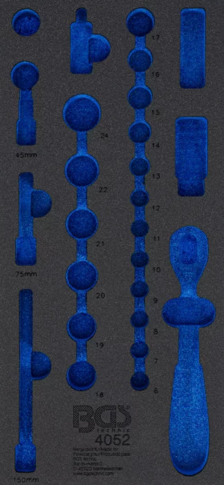 Insert de servante d'atelier 1/3, vide | pour art. 4052