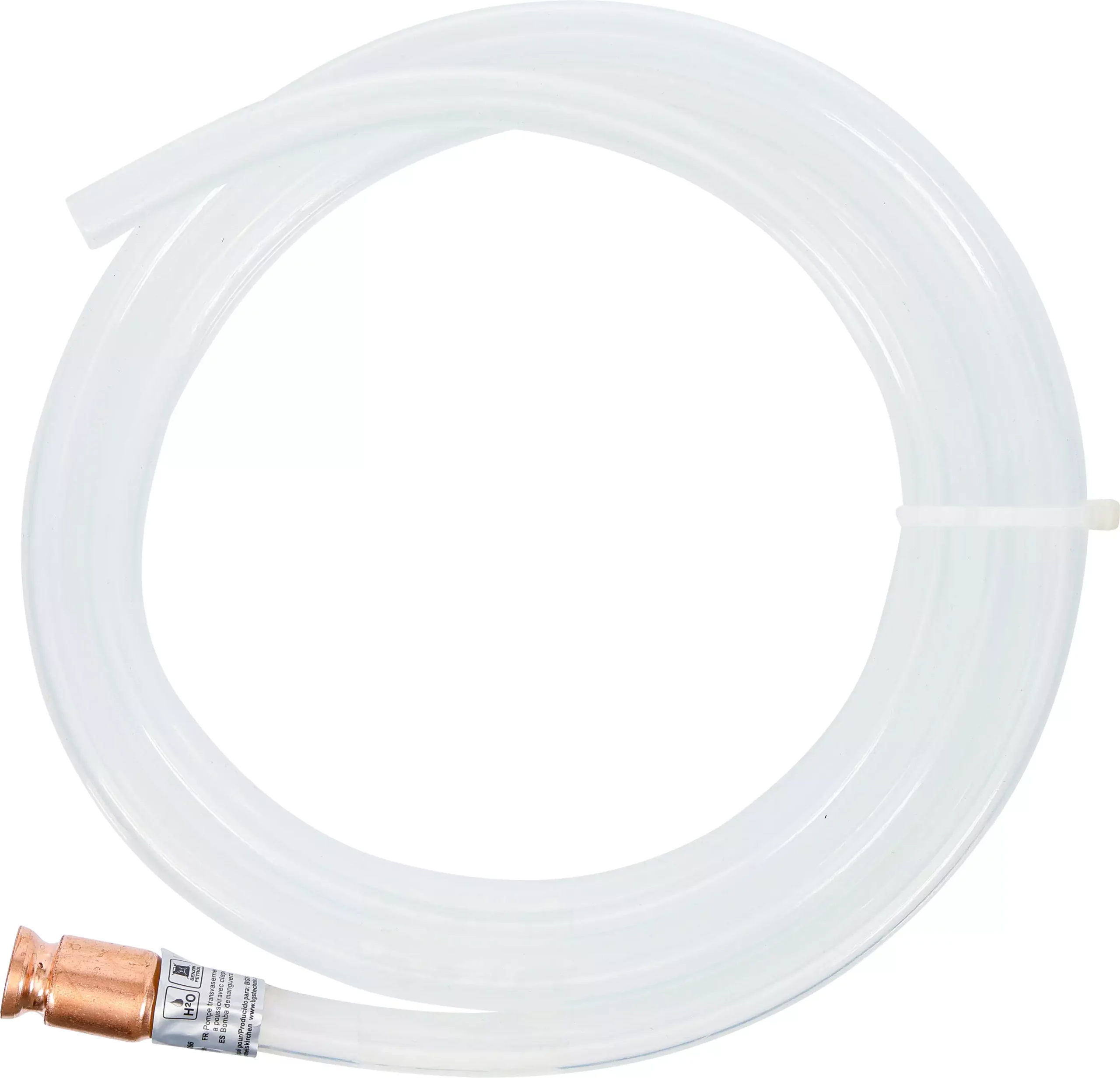 Pompe transvasement manuelle a poussoir avec clapet – Image 2