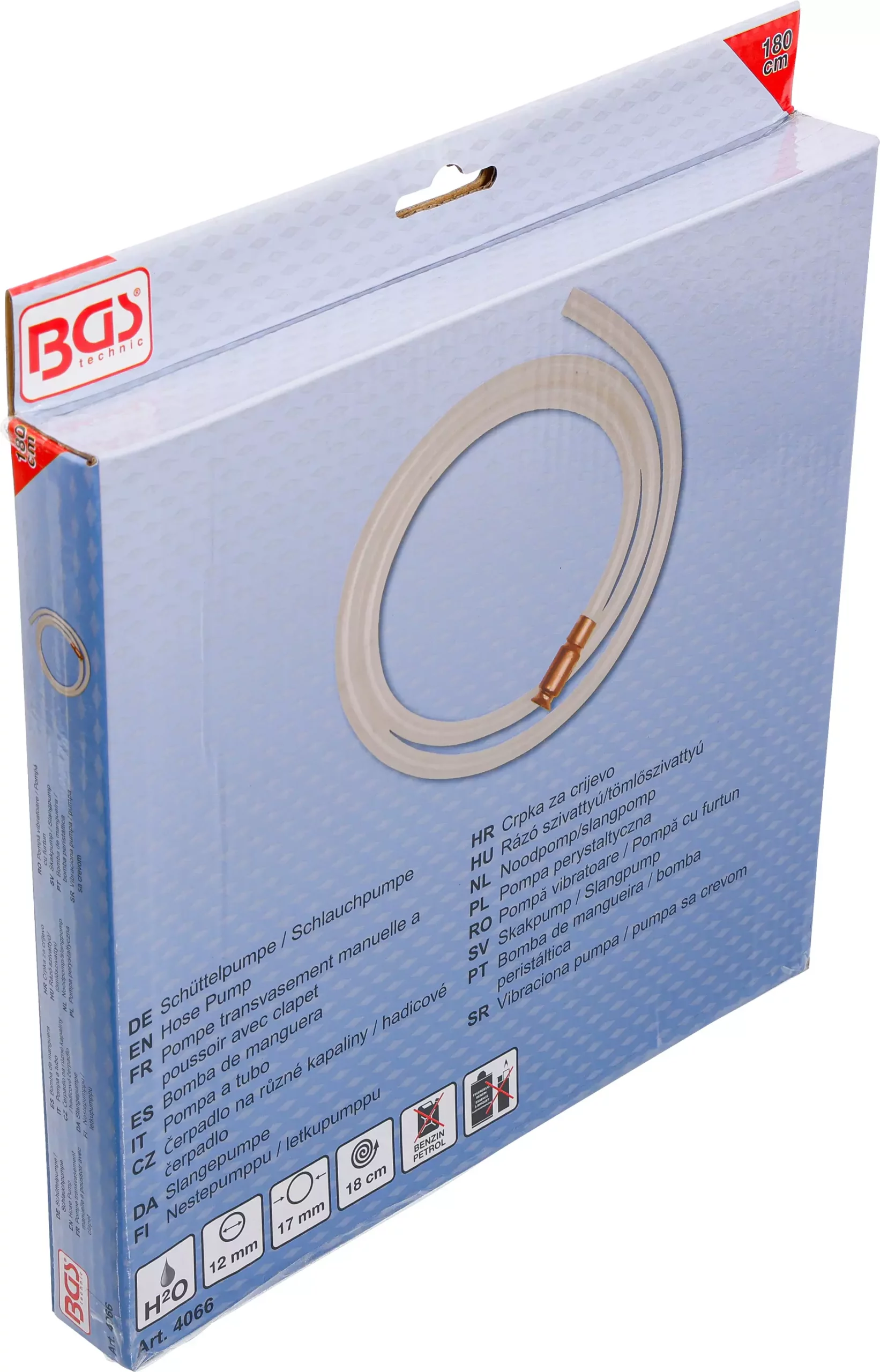 Pompe transvasement manuelle a poussoir avec clapet – Image 4