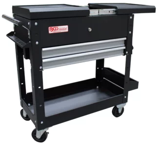Servante d'atelier | 2 tiroirs | tablette d'extension horizontale | vide