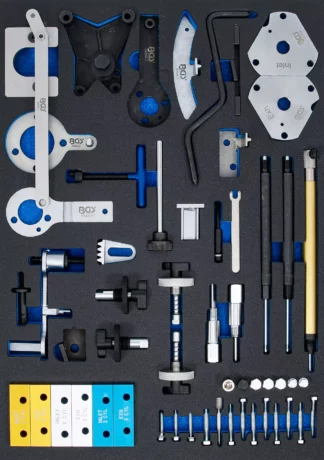 Insert de servante d’atelier 3/3: Coffret de calage | pour Fiat, Alfa, Lancia, Opel, Suzuki, Ford