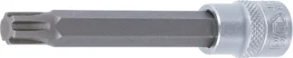 Douilles à embouts | longueur 100 mm | 10 mm (3/8") | profil cannelé (pour RIBE) M10