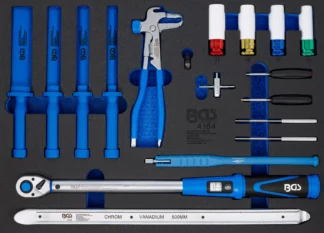 Insert de servante d'atelier 3/3 : Outils spéciaux pour le service des pneus | 18 pièces